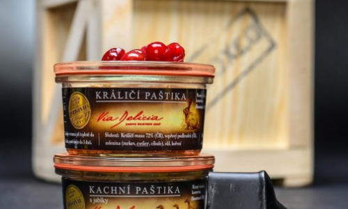 Delikatesní králičí paštika