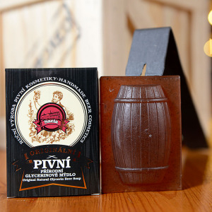 Exklusivní pivní mýdlo SAELA