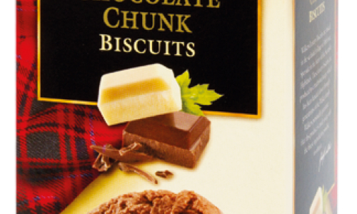 Exkluzivní čokoládové sušenky ze Skotska