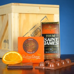 Čokoláda Goldkenn s rumem Saint James