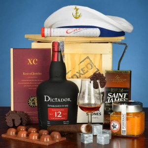 Nová bedna s rumem Dictador 