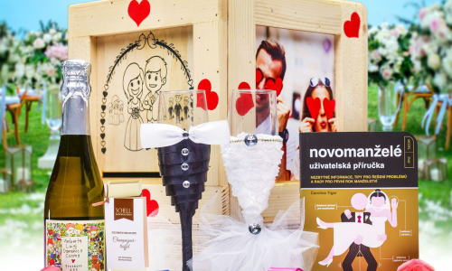 Originální dárek pro novomanžele