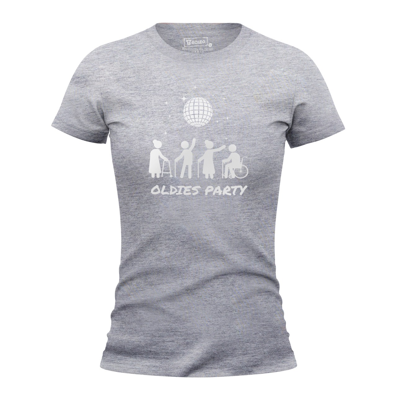 Dámské tričko s potiskem “Oldies party”
