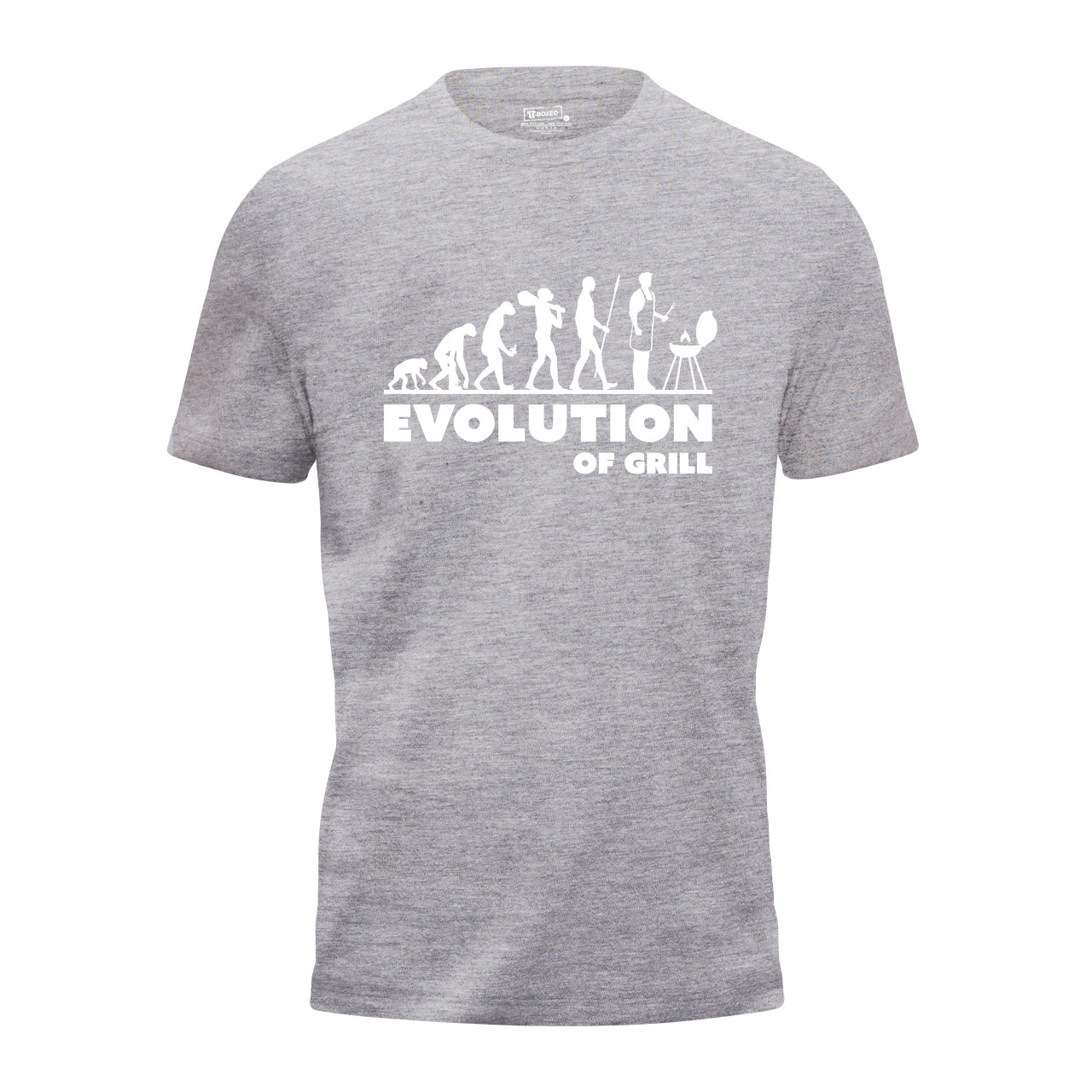 Pánské tričko s potiskem "Evoluce Grilaře"