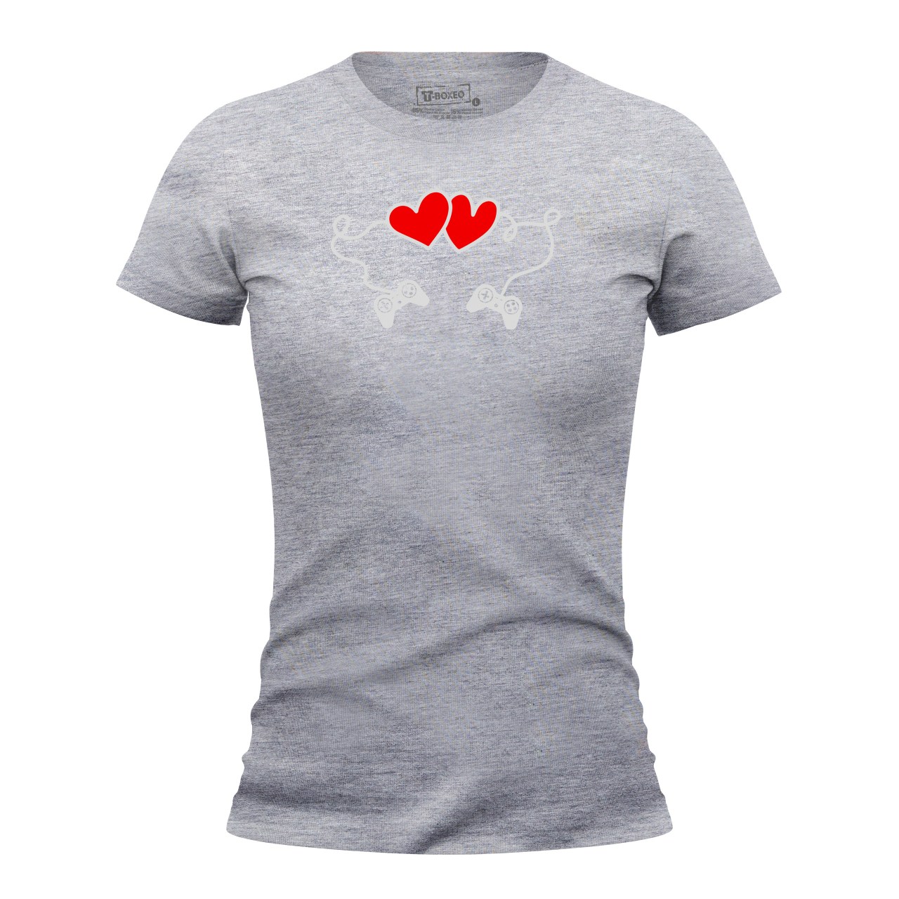 Dámské tričko s potiskem “Gamer láska”