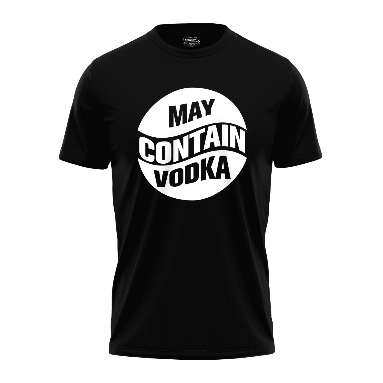 Pánské tričko s potiskem “May Contain Vodka"