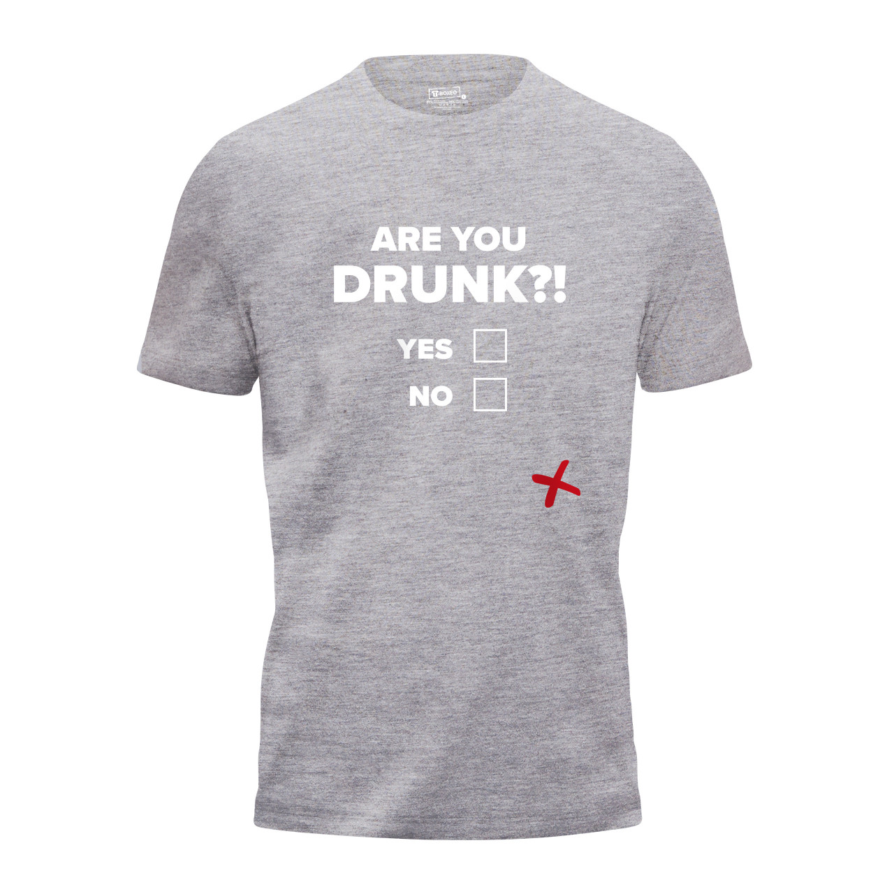 Pánské tričko s potiskem "Are you drunk"