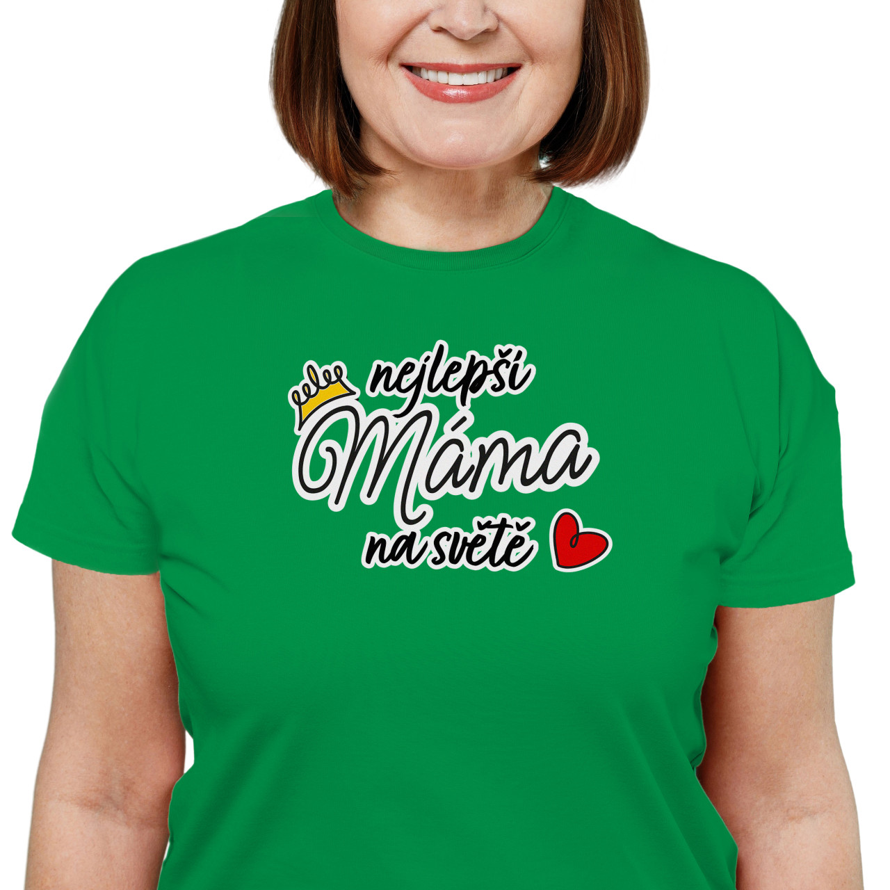 Dámské tričko s potiskem “Jsi ta nejlepší maminka na světě”