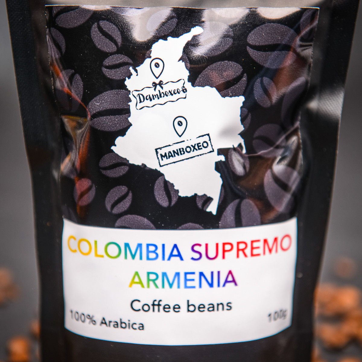 Káva Colombia Supremo Armenia 100g.jpg