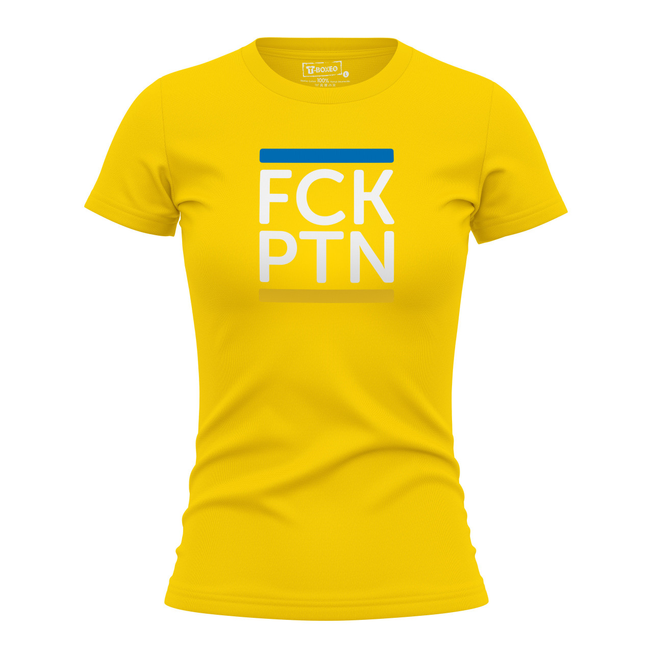 Dámské tričko s potiskem “FCK PTN”