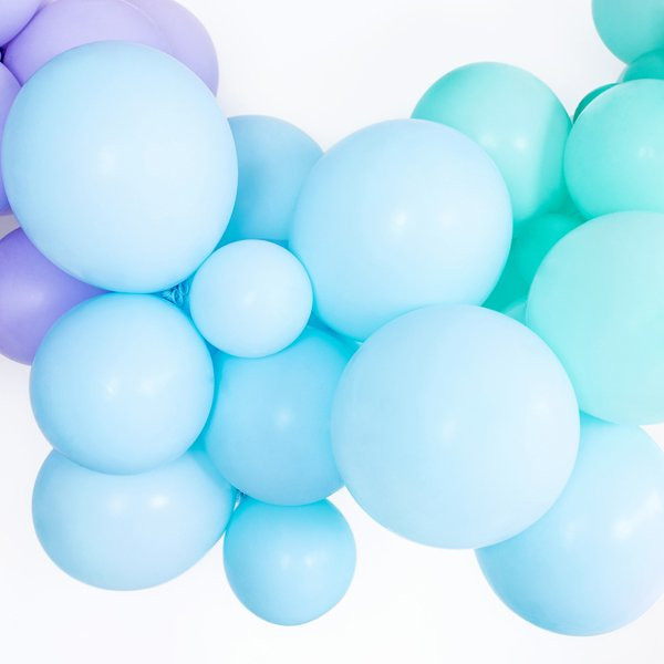 Latexový balónek - Pastelová modrá světlá 27cm - 25 ks