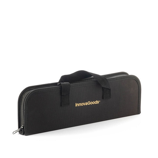 Luxusní kufřík s grilovacím náčiním bbq innovagoods (6 kusu) (V0103261)