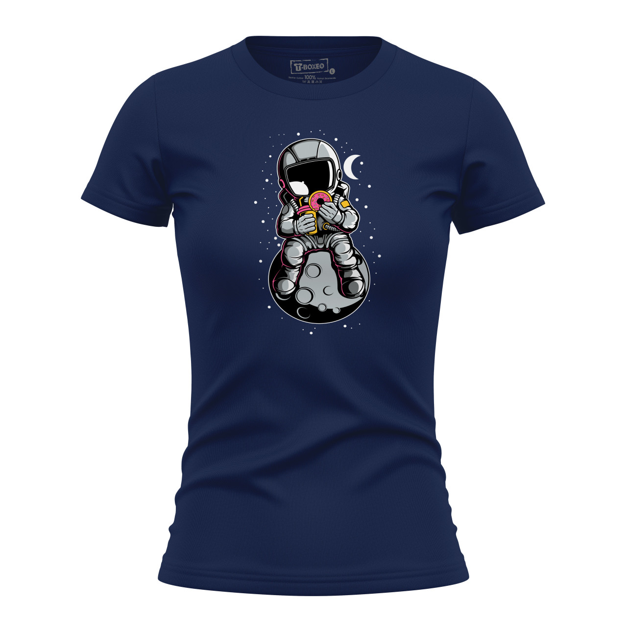 Dámské tričko “Astronaut s koblihou”