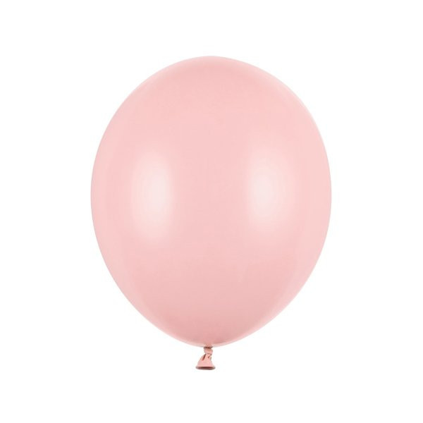 Latexový balónek - Pastelová opál růžová 27cm - 50 ks