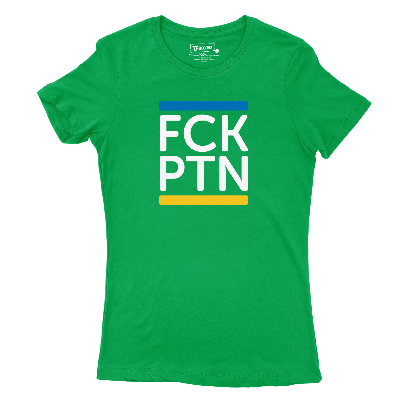 Dámské tričko s potiskem “FCK PTN”
