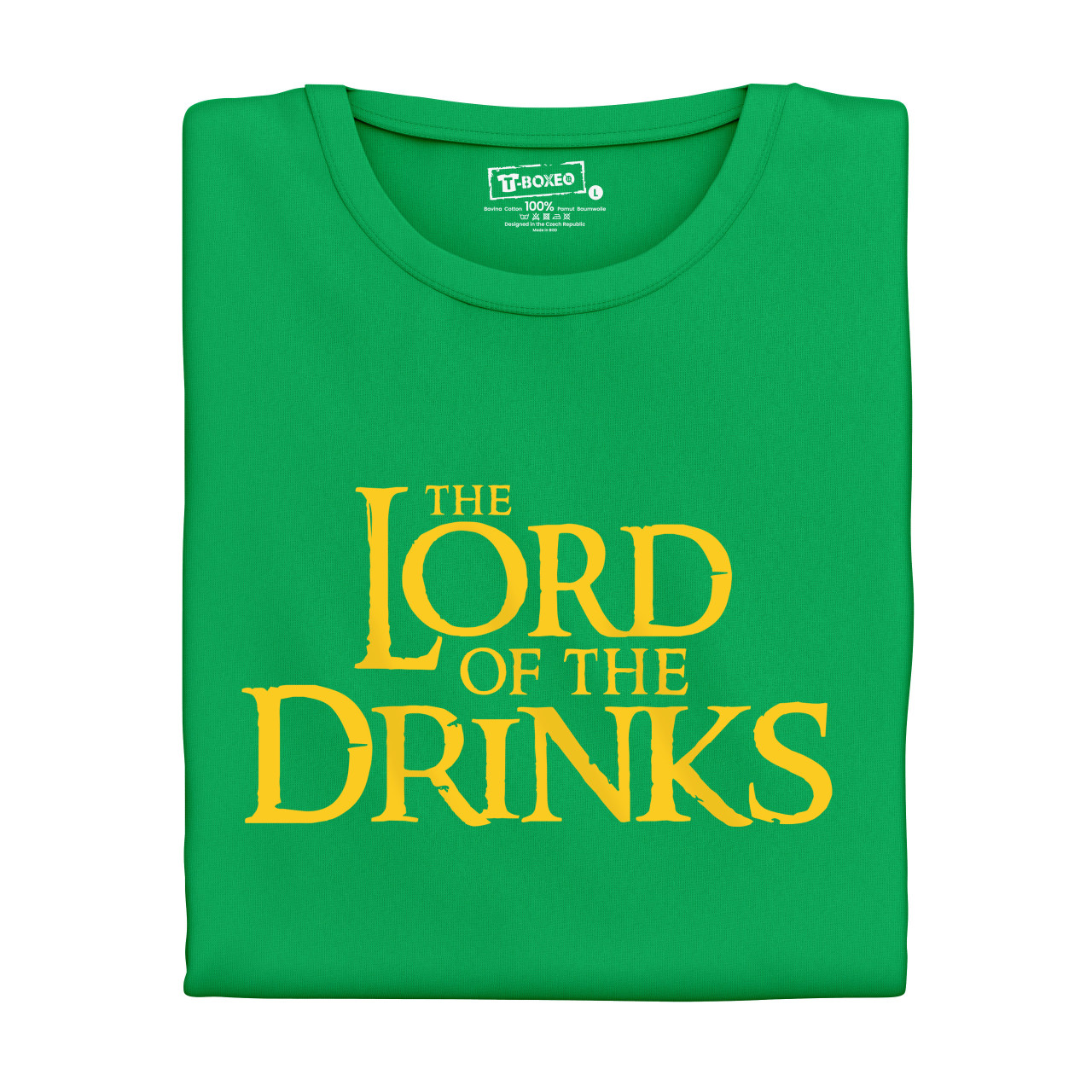 Pánské tričko s potiskem “Lord of the Drinks”