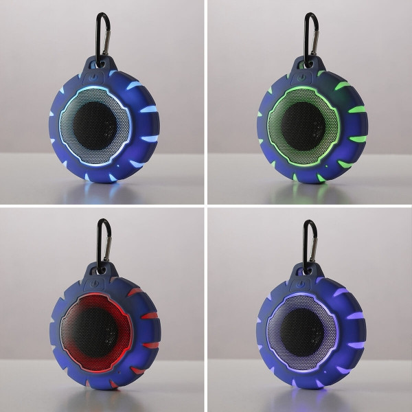 Bezdrátový plovoucí reproduktor s LED světlem