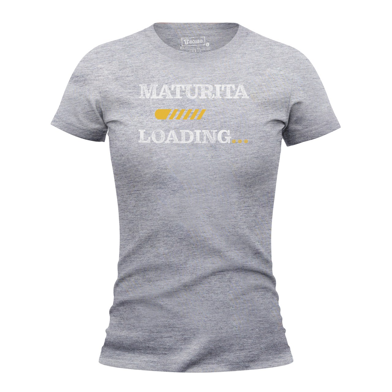 Dámské tričko s potiskem “Maturita loading”