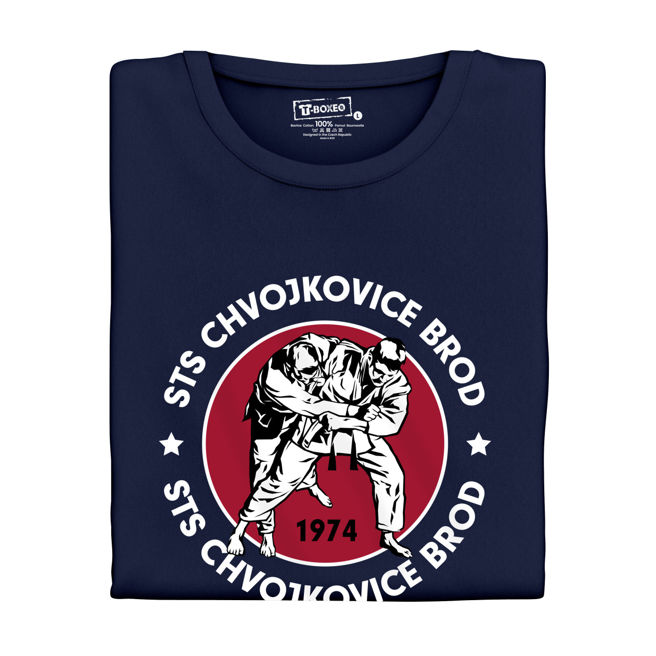 Pánské tričko s potiskem “STS Chvojkovice 1974”