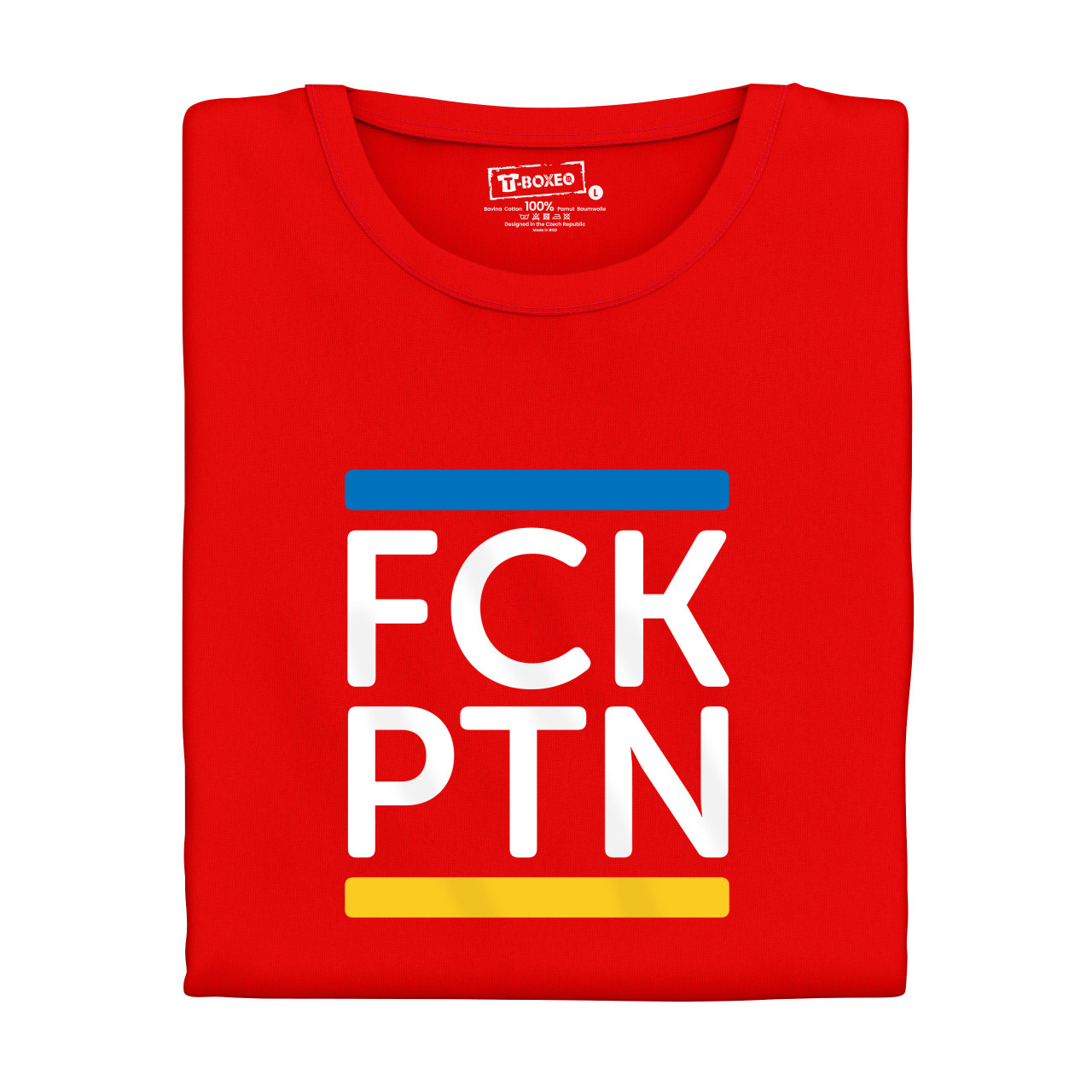Dámské tričko s potiskem “FCK PTN”