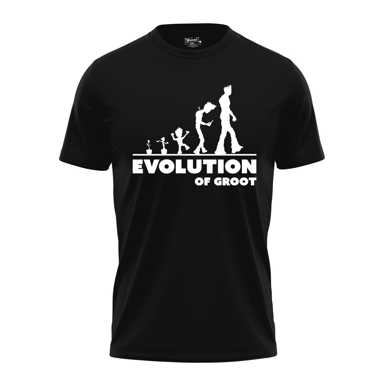 Pánské tričko s potiskem "Evoluce Fanouška Marvelu"