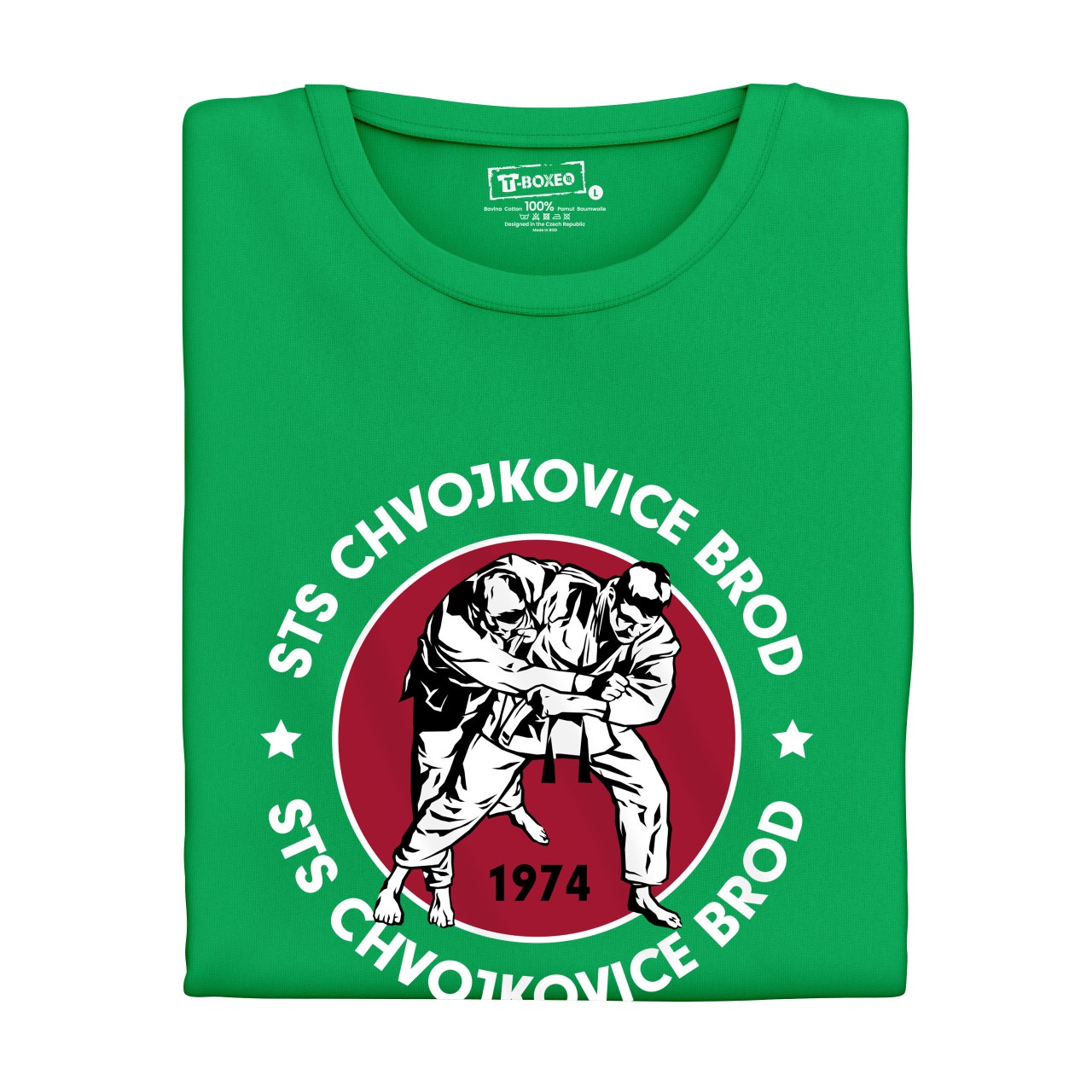 Pánské tričko s potiskem “STS Chvojkovice 1974”