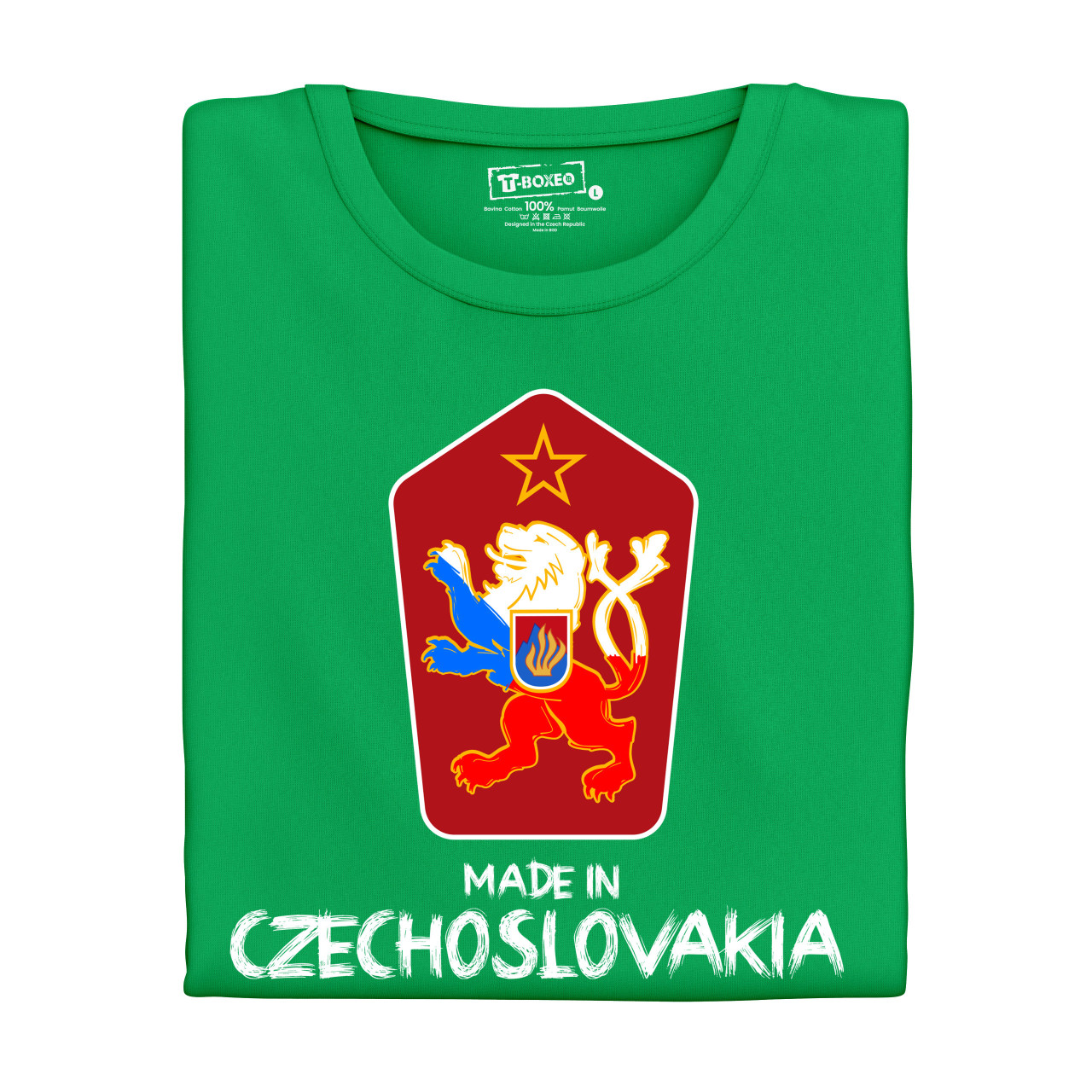 Dámské tričko s potiskem “Made in Czechoslovakia”
