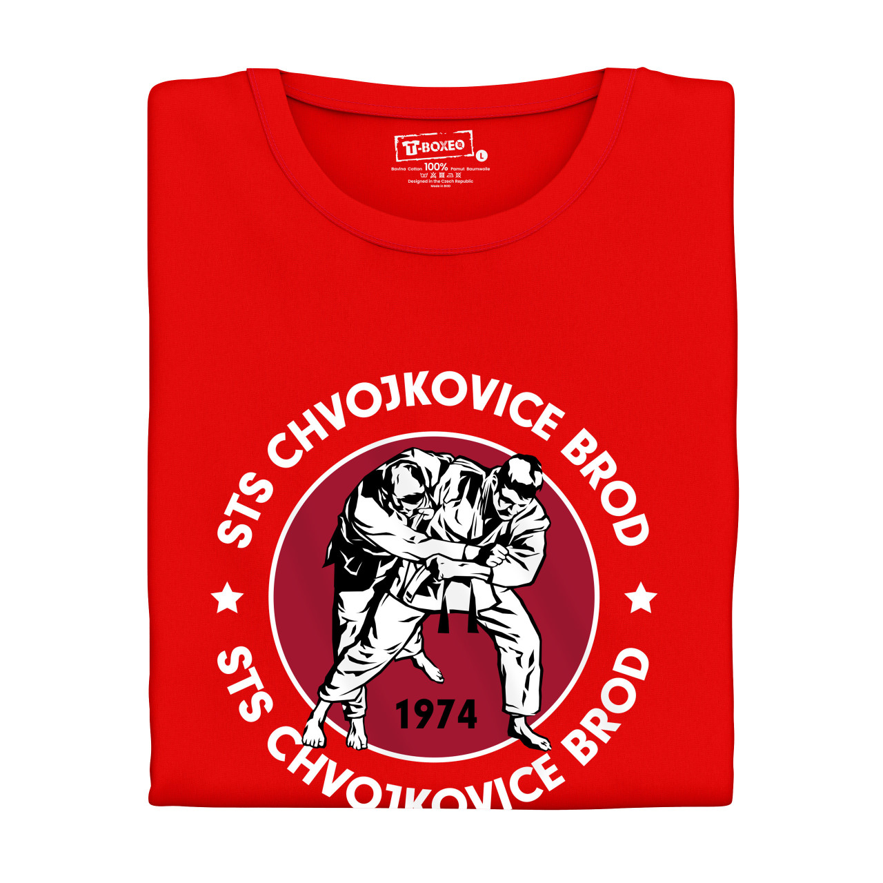Pánské tričko s potiskem “STS Chvojkovice 1974”
