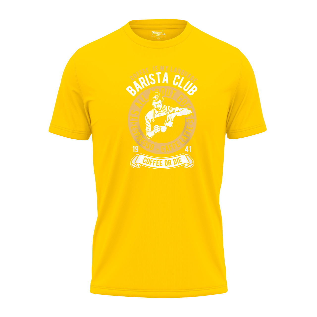 Pánské tričko s potiskem “Barista Club”