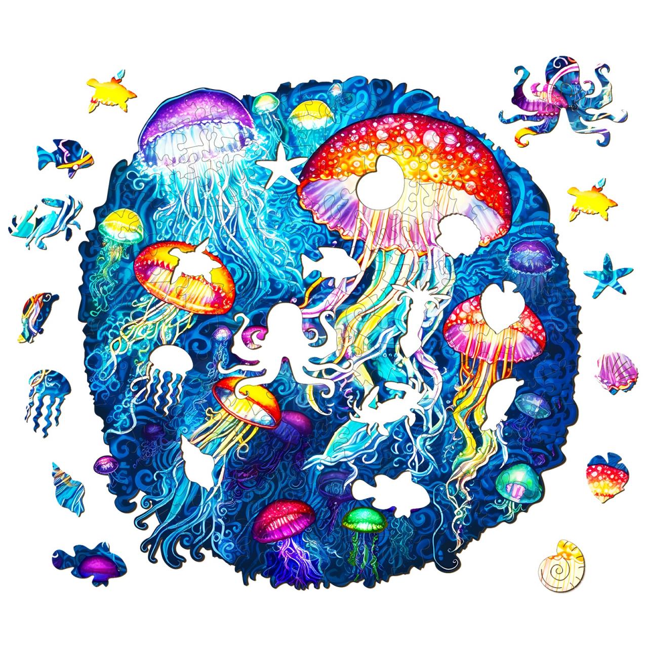 Colorful Jellyfish