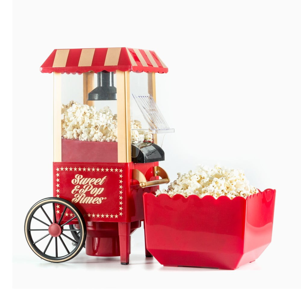 Popcornovač sweet & pop times innovagoods 1200W červený (V0100515)