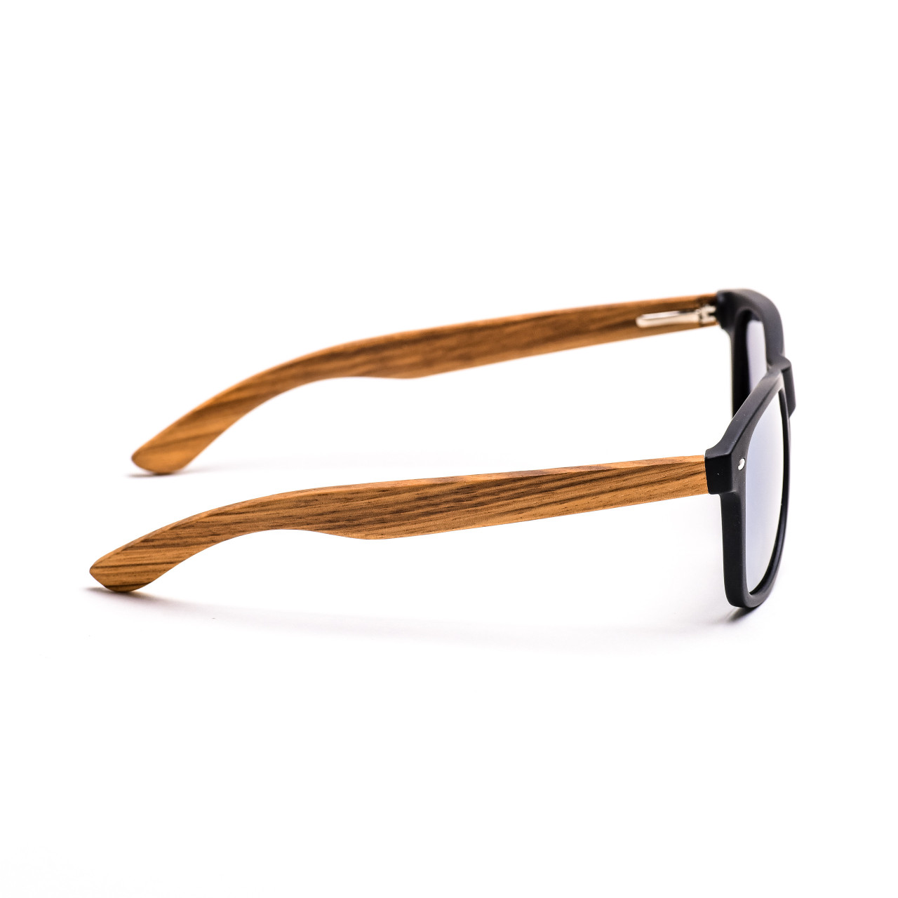 Brýle Classic – stříbrné čočky + černé obroučky + zebra
