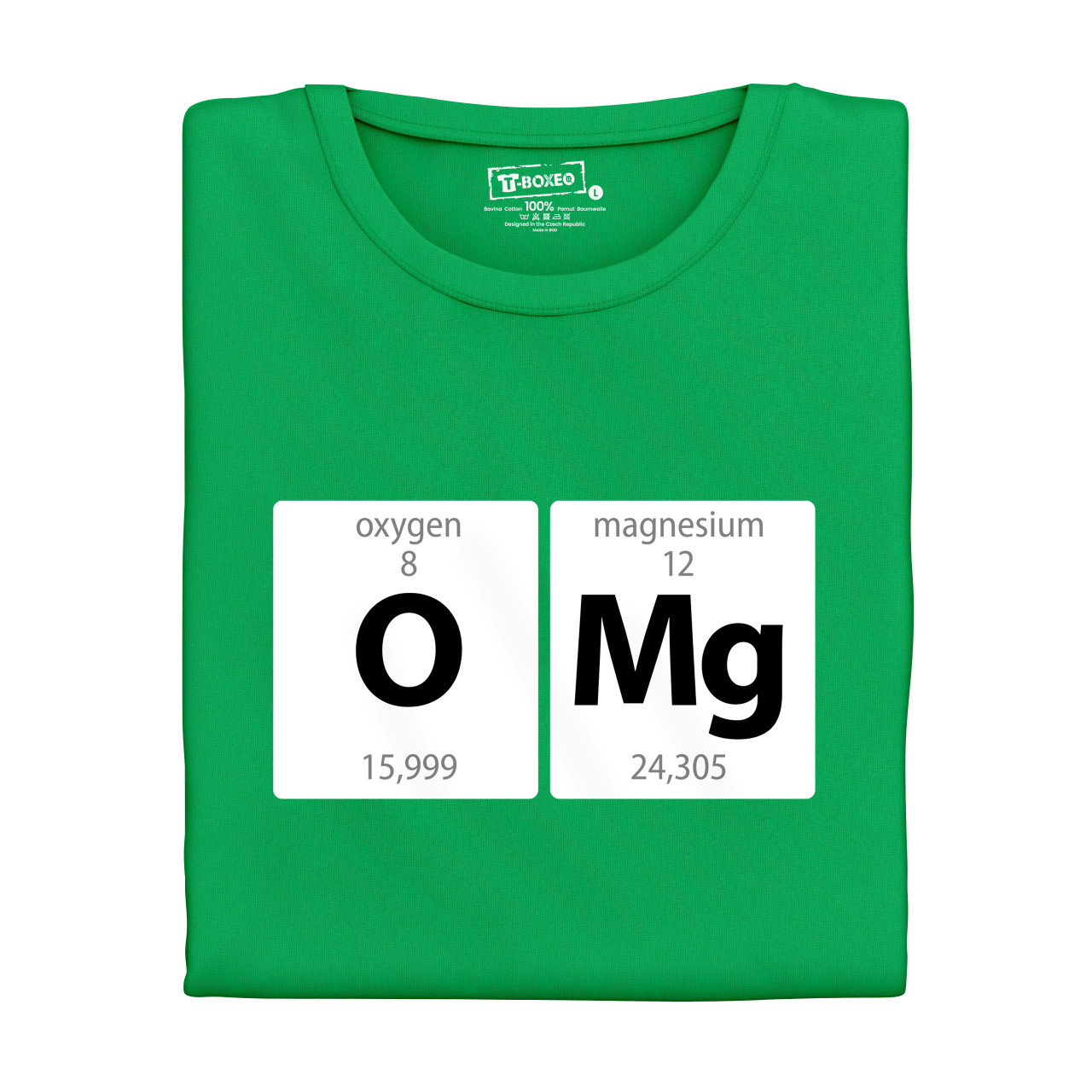 Pánské tričko s potiskem “O Mg”