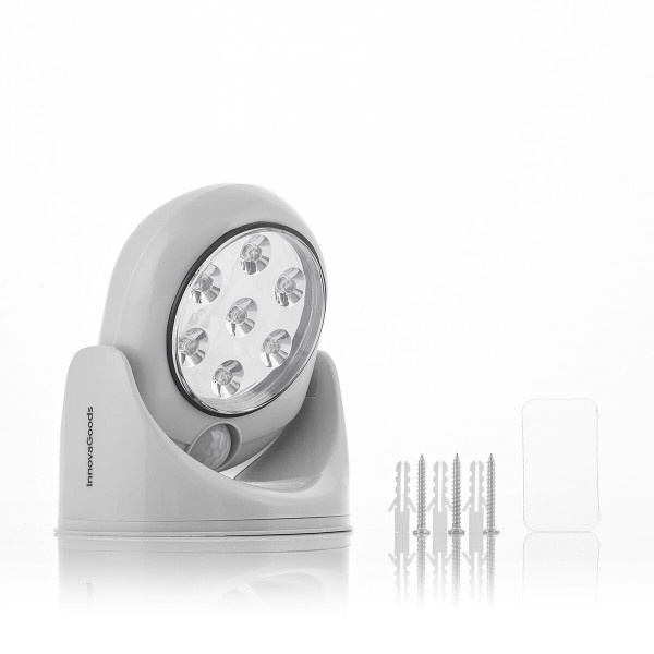 LED lampa s pohyblivým čidlem