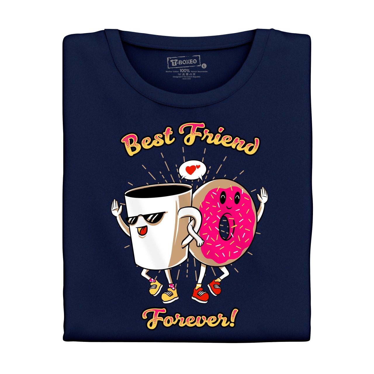 Dámské tričko “BFFs kafe a kobliha”