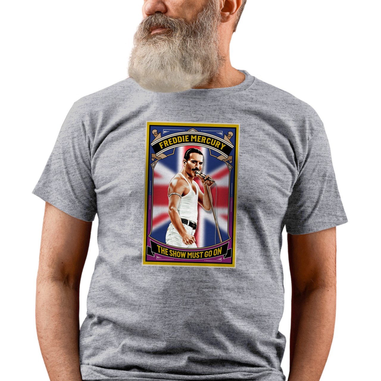Pánské tričko s potiskem “Freddie Mercury”