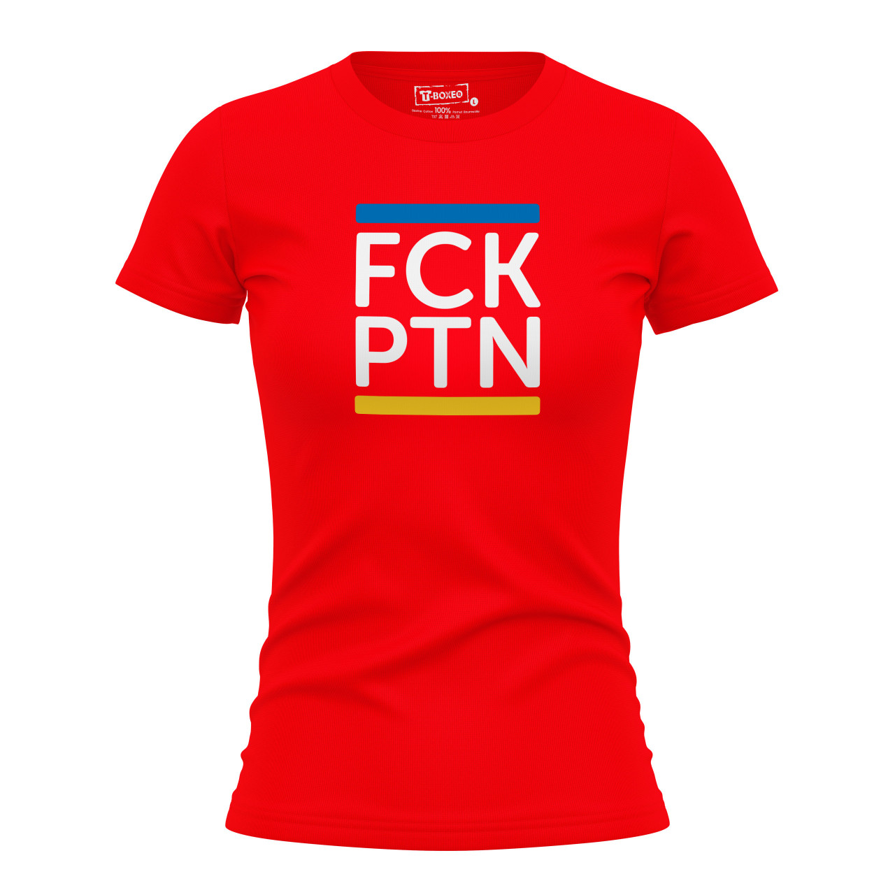 Dámské tričko s potiskem “FCK PTN”