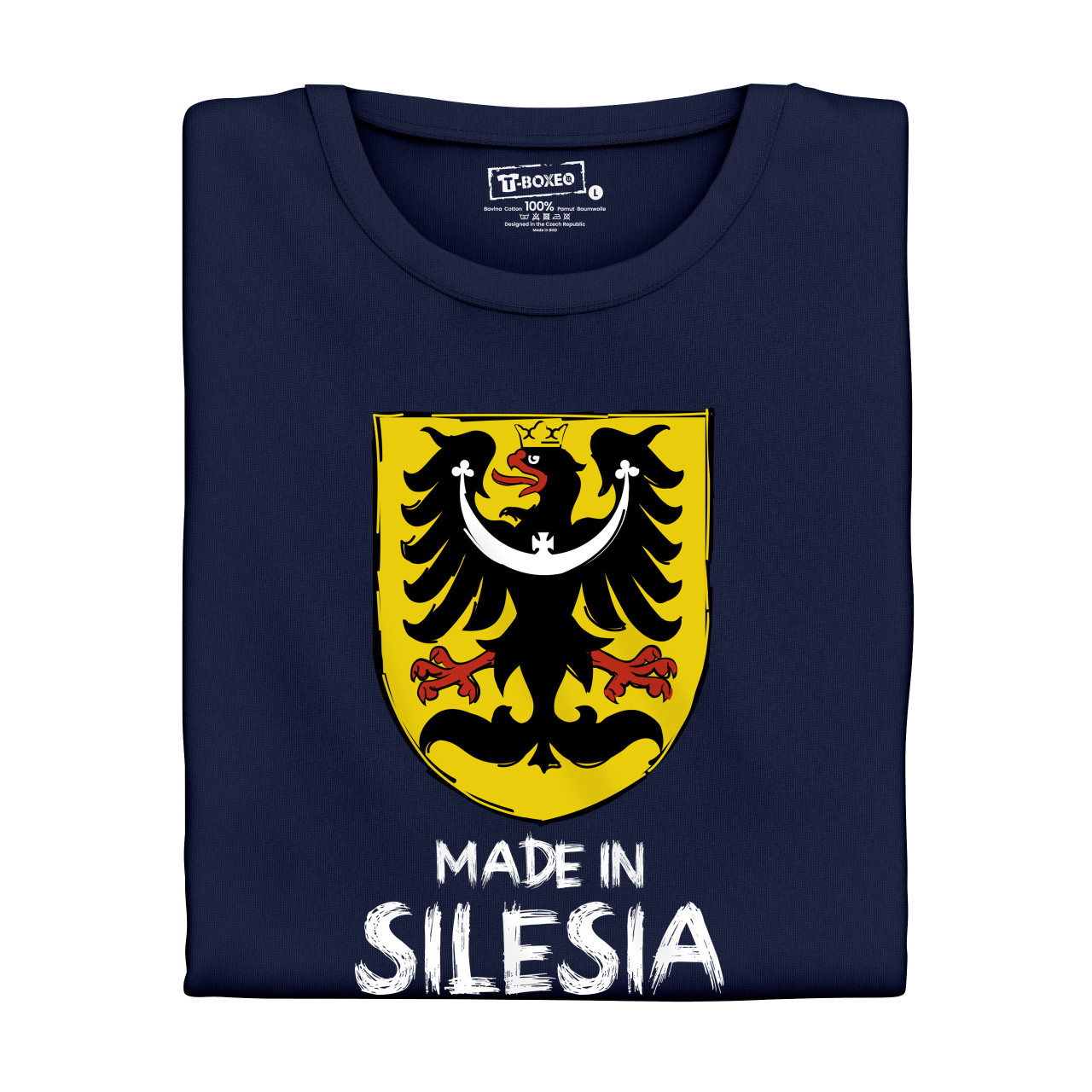 Pánské tričko s potiskem “Made in Silesia”
