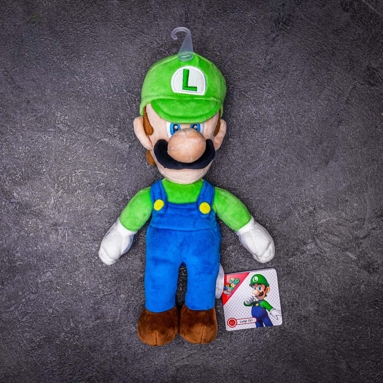 Plyšová panenka Super Mario - Luigi - 25 cm