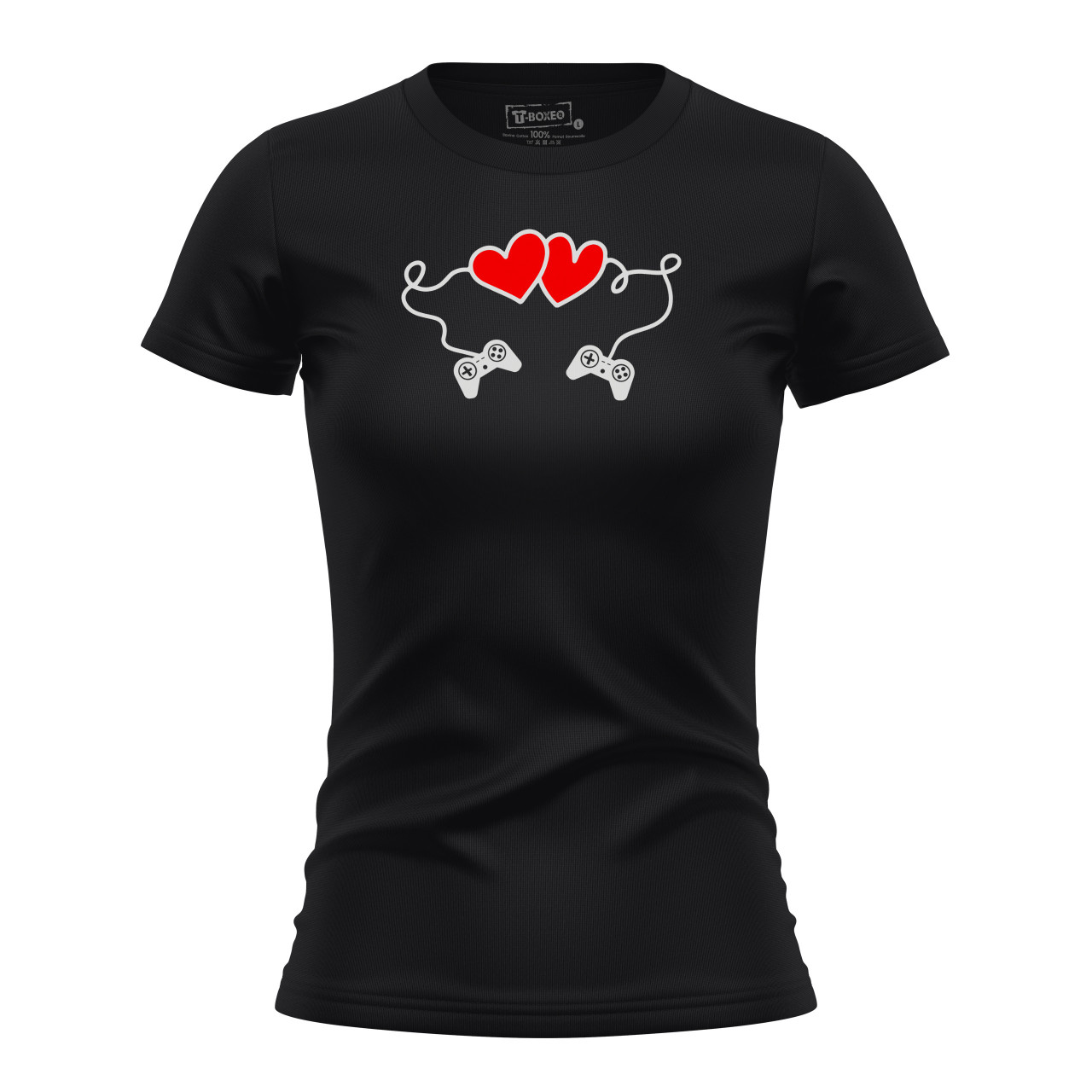 Dámské tričko s potiskem “Gamer láska”