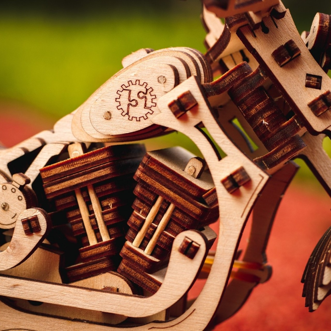 Bedna se stavebnicí – motorka Cruiser