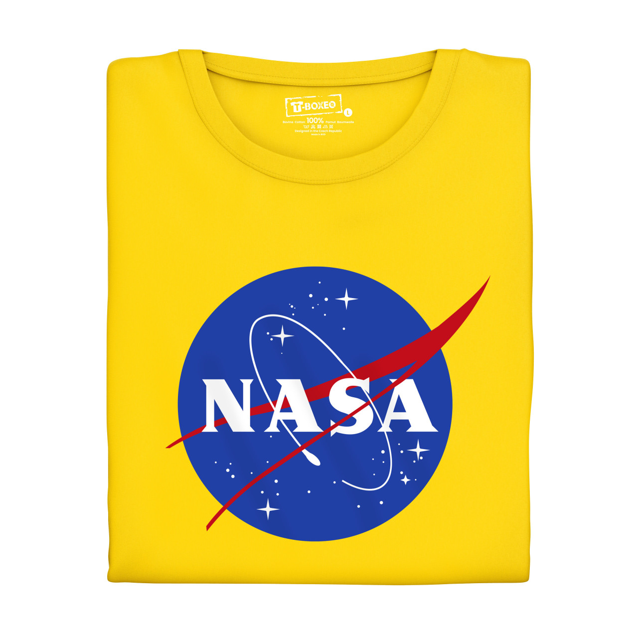 Pánské tričko s potiskem “Nápis NASA”