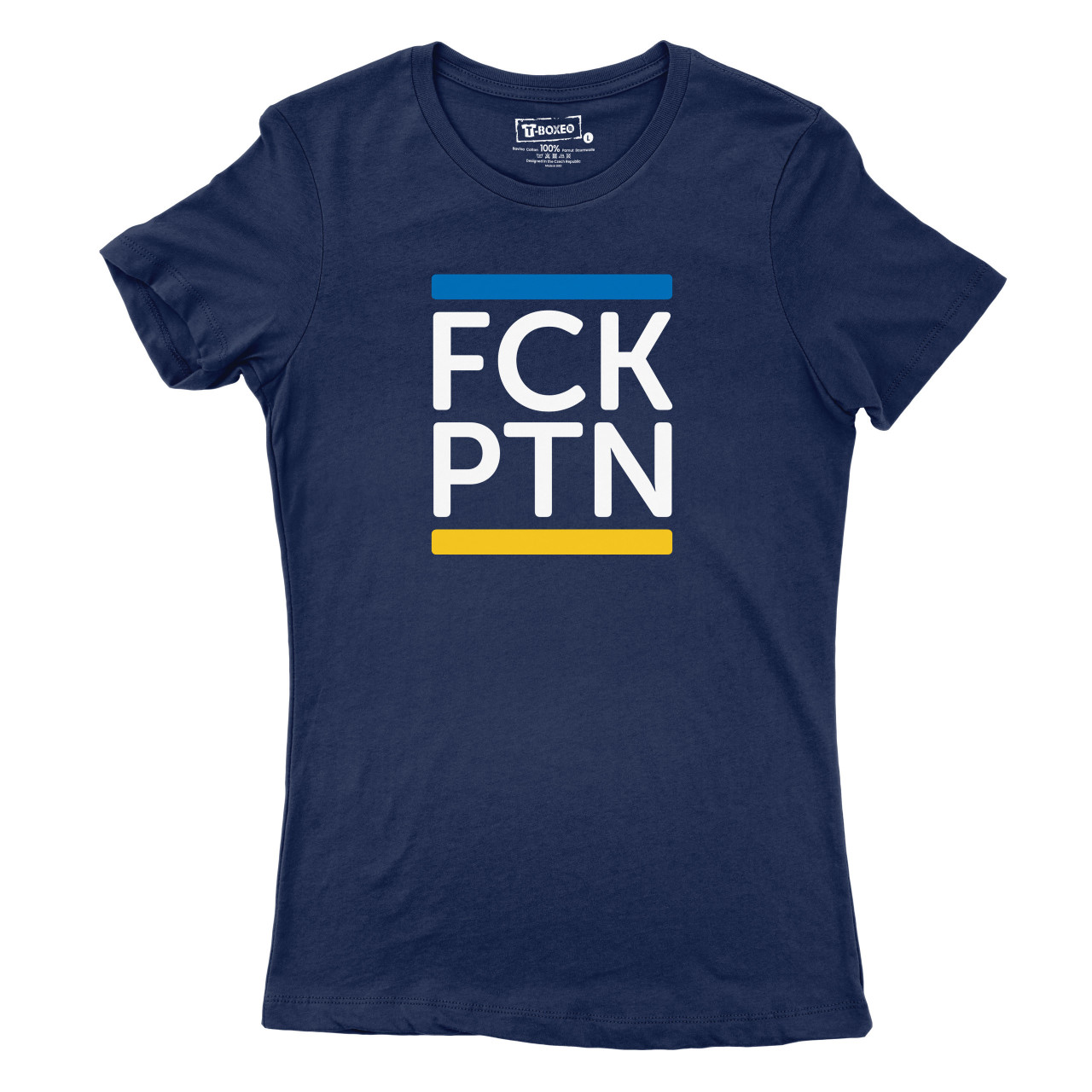 Dámské tričko s potiskem “FCK PTN”