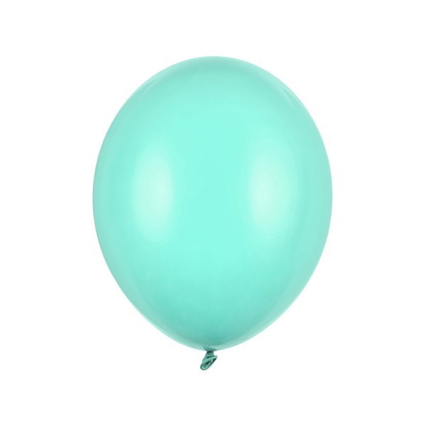 Latexový balónek - Pastelová mint 27cm - 100 ks