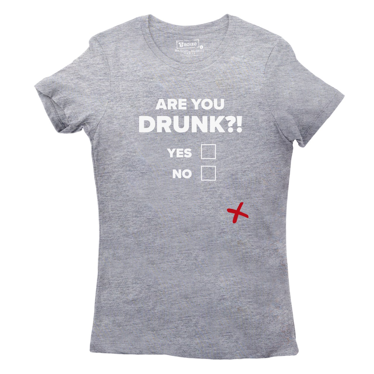 Dámské tričko s potiskem “Are you drunk”