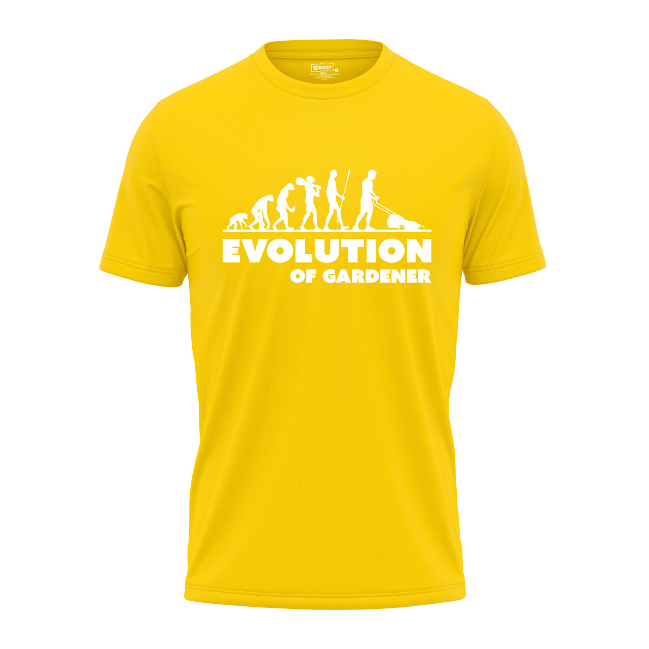 Pánské tričko s potiskem "Evoluce Zahradníka"