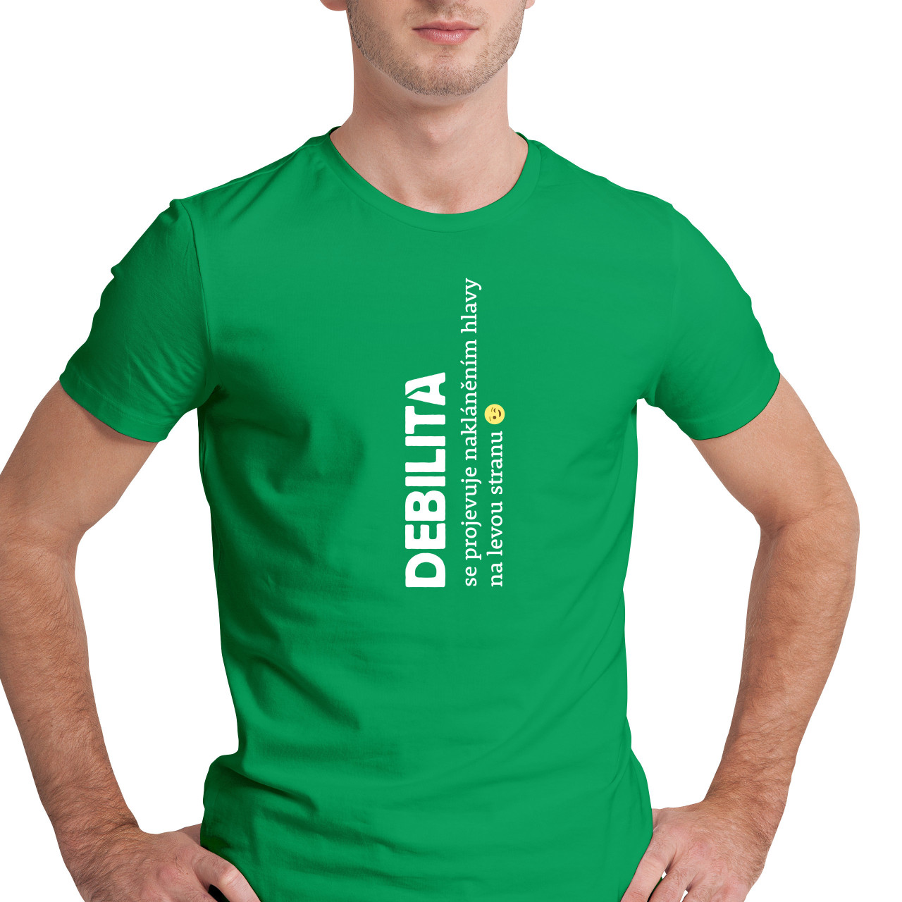 Pánské tričko s potiskem “Debilita”