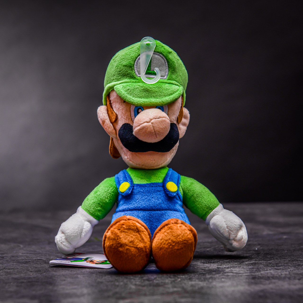 Plyšová panenka Super Mario - Luigi - 25 cm