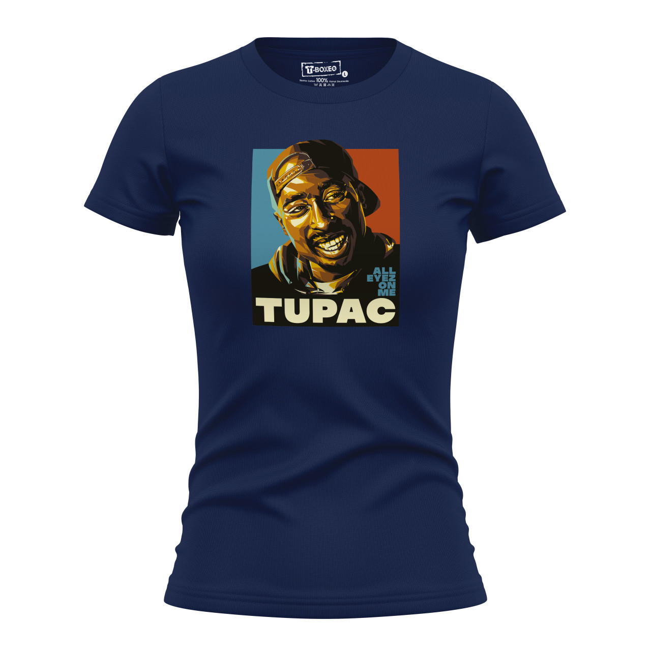 Dámské tričko s potiskem “Tupac”