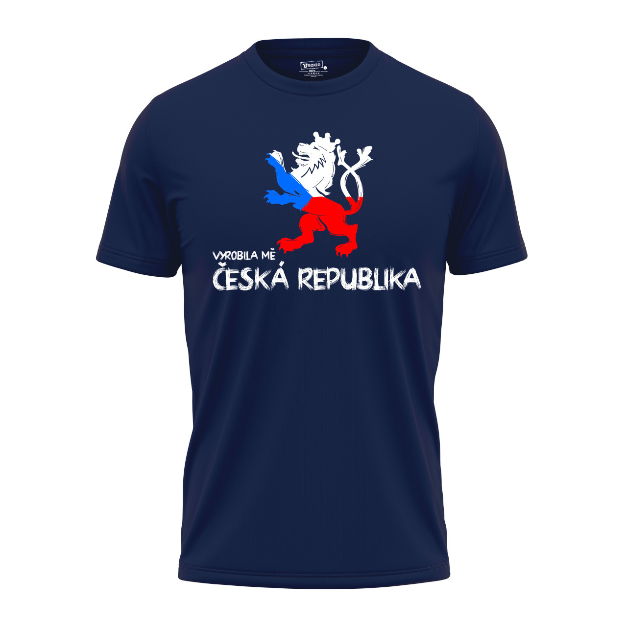 Pánské tričko s potiskem “Vyrobila mě Česká republika” 